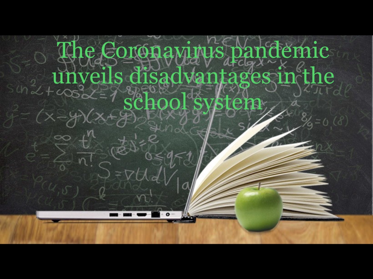 Opinion: Coronavirus Pandemic unveils disadvantages in the school system 疫情揭露了美国教育体系的弊端